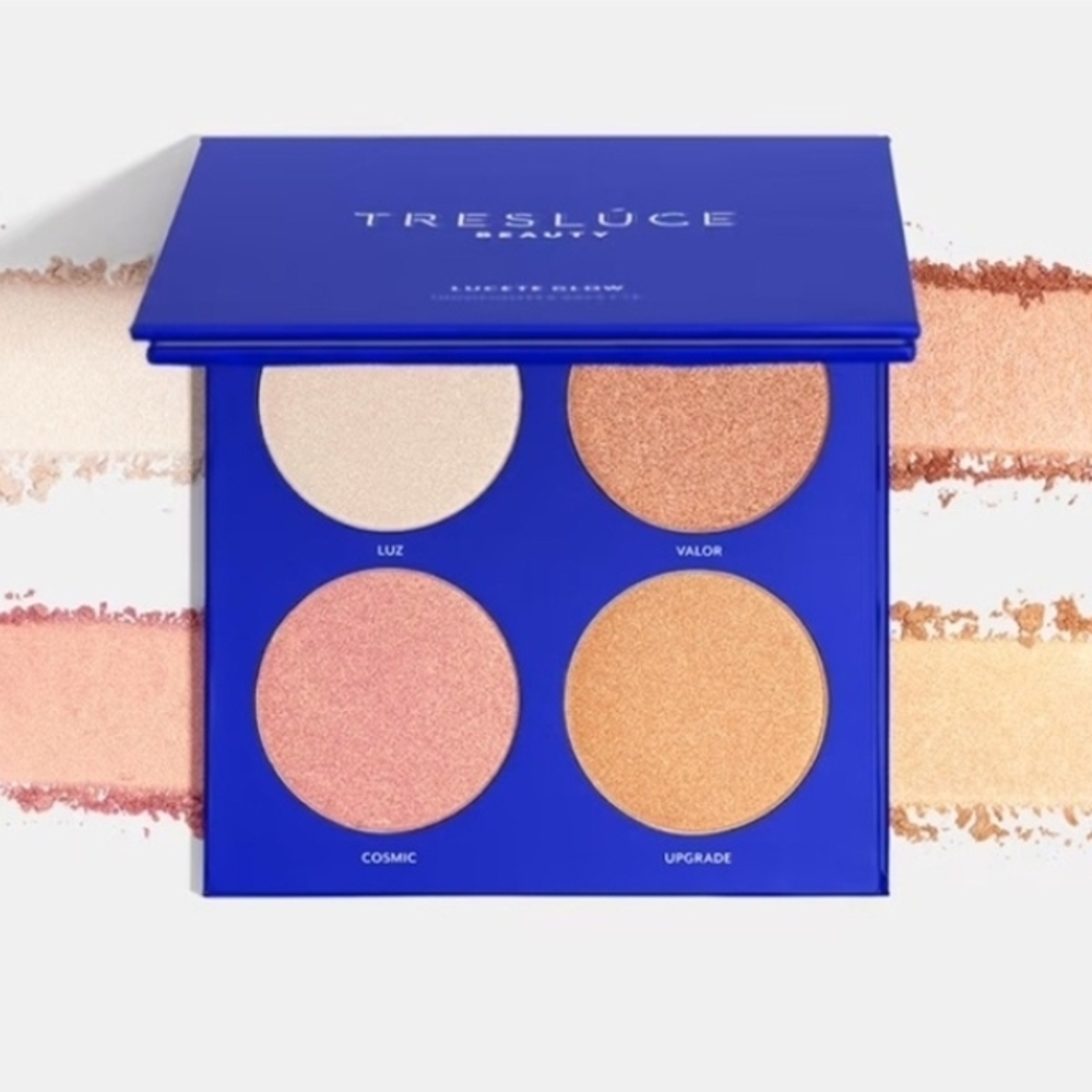 NWT Treslúce Beauty Blush Palette - Radiant Pink and Orange Hues